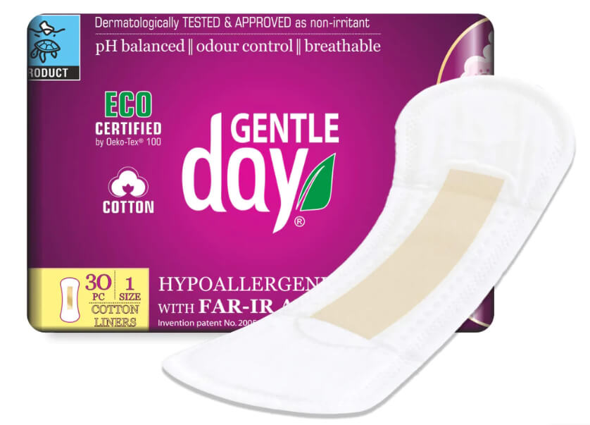 Gentle Day INTIMKY antibakteriální s aniony | 30 ks v balení