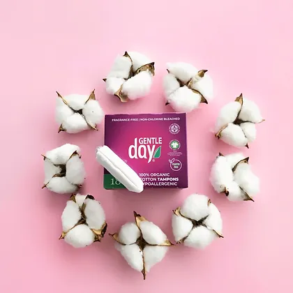 TAMPÓNY z BIO bavlny Gentle Day | různé velikosti